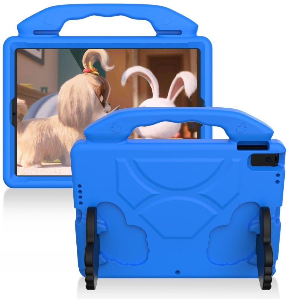 EIDERWOOD iPad 10.2" (2021 / 2020 / 2019) / Pro 10.5" / Air (2019) / Pro 11" Børne cover - Thumb Kickstand Cover Blå