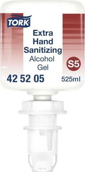 Tork S5 Mini Hånddesinfektion, Alkohol Gel, 525 Ml