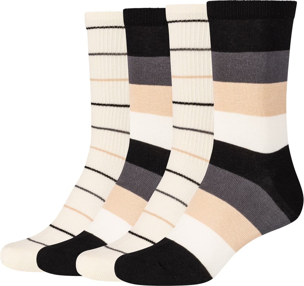 Socken S.OLIVER, Damen, Gr. 35-38, schwarz, Obermaterial: 74% Baumwolle, 24% Polyamid, 2% Elasthan, Socken Socken, mit geripptem Bündchen, verstärkte Ferse und Spitze, aus Baumwolle schwarz 35-38