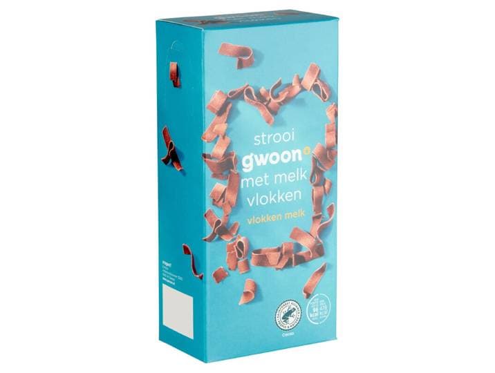 G'woon Melk Chocolade Vlokjes - 300 g