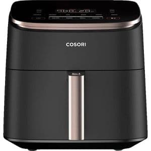 Cosori Heißluftfritteuse TurboBlaze, CAF-DC602-KEUR, XXL, 9 Programme, 1725 Watt, grau, 6 Liter