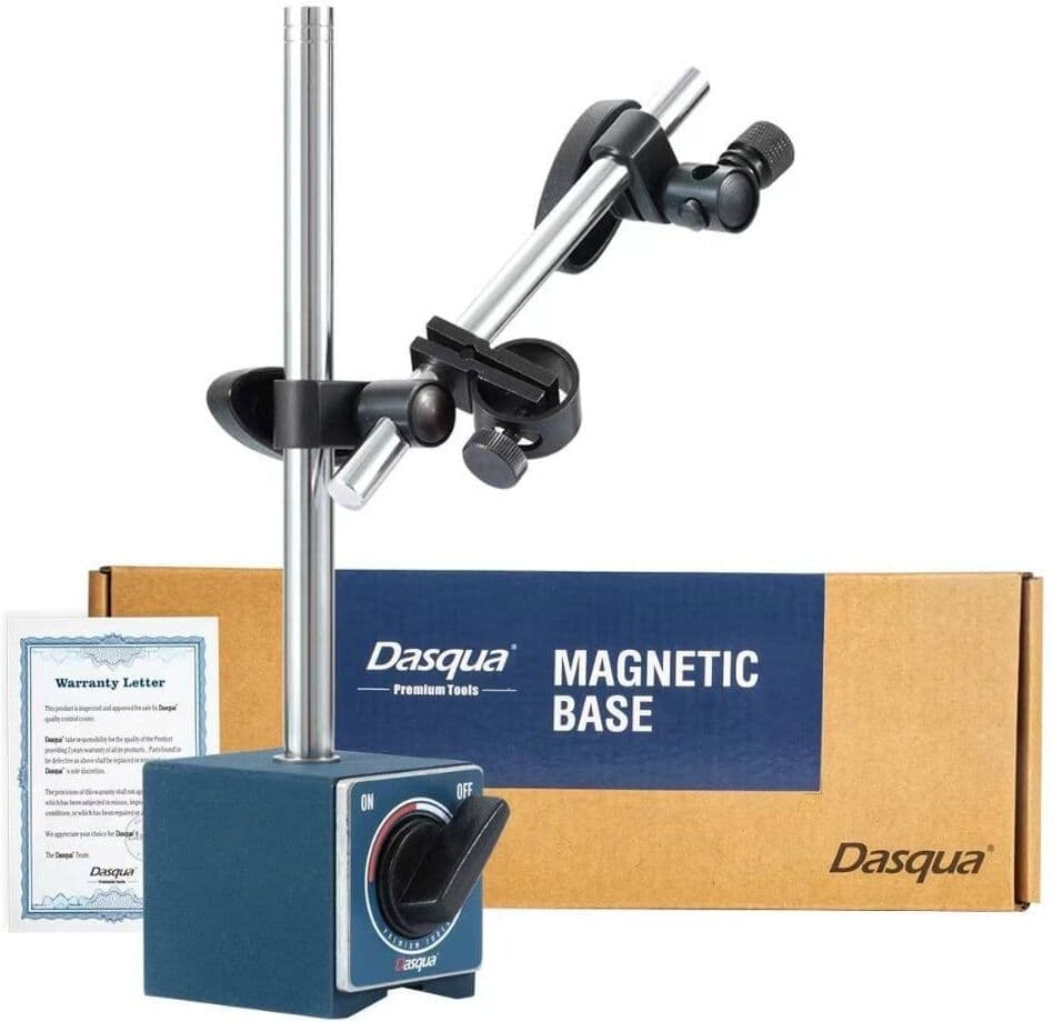 Base Magnética com Ajuste Fino c/ 80kg de Força de Suporte Dasqua 7122-0005