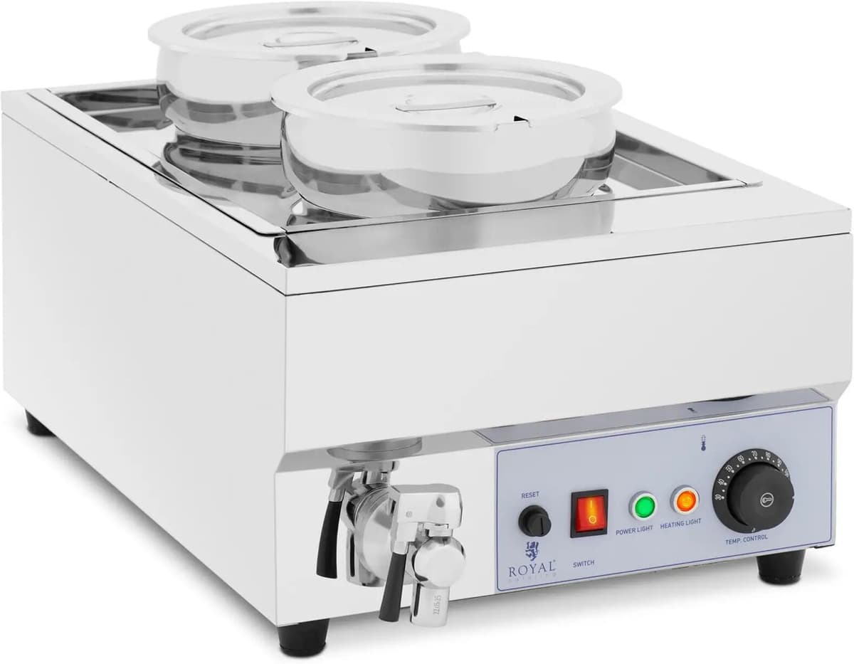 Polievková stanica - 14 l - 1500 W - matná - Royal Catering 10012773