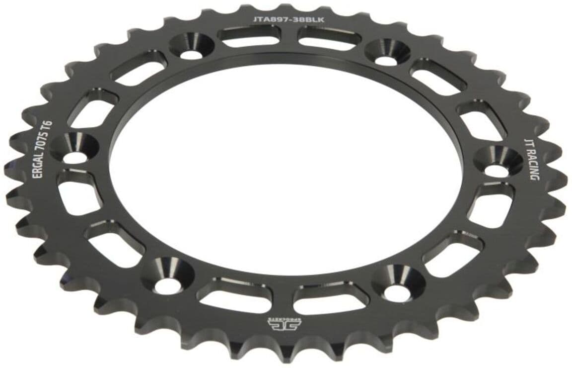Couronne moto JT JTA897,38BLK