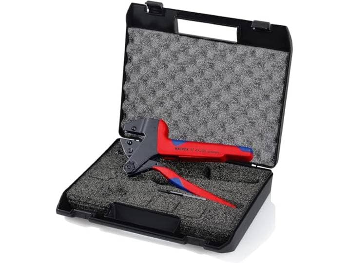 KNIPEX Krimp-systeemtang voor verwisselbare krimpprofielen, 97 43 200