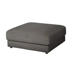Jette Home Hocker Cord Sila ¦ grau ¦ Maße (cm): B: 100 H: 43 T: 100.0