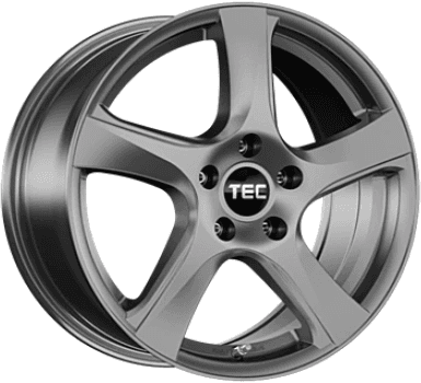 TEC Speedwheels As5 Gun Metal 7x17 ET 35 5/112 Alufelge Grau