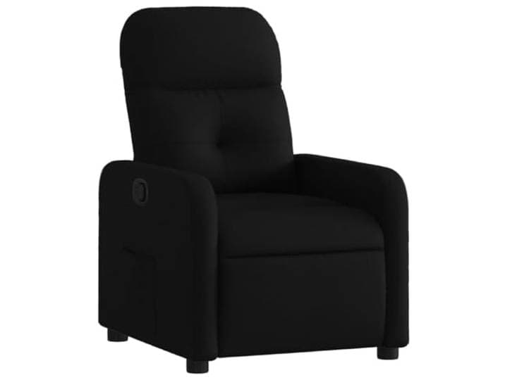 Heofavd Relaxsessel Manuell TV-Sessel mit Liegefunktion Stoff Schwarz