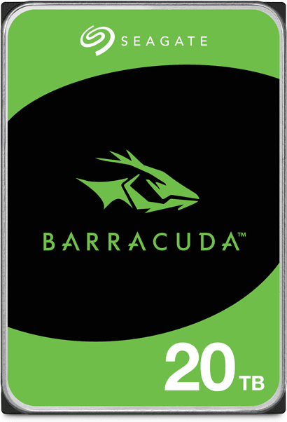Seagate Barracuda 20TB SATA intern HDD