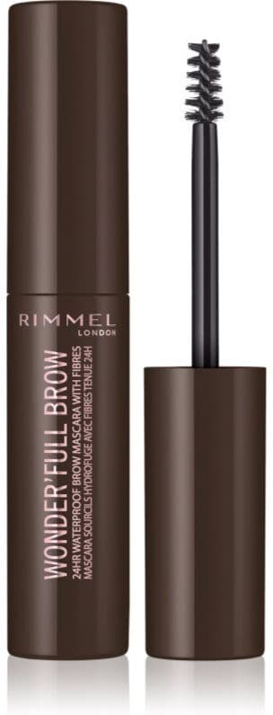 Rimmel Wonder'Full Brow Bryn mascara Vandfast Skygge 003 Dark 4.5 ml