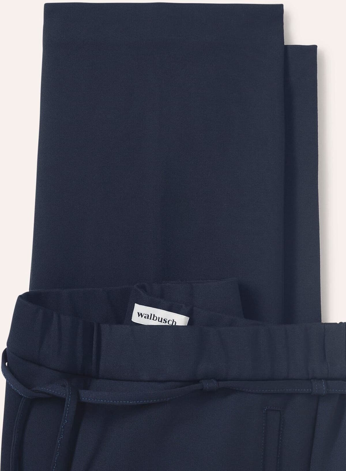 Walbusch Premium Jerseyhose, Regular Fit#normale Größen#Kurzgrößen#Langgrößen, Farbe Blau, 22, hochwertiger Heavy-Jersey bequeme Form Damen