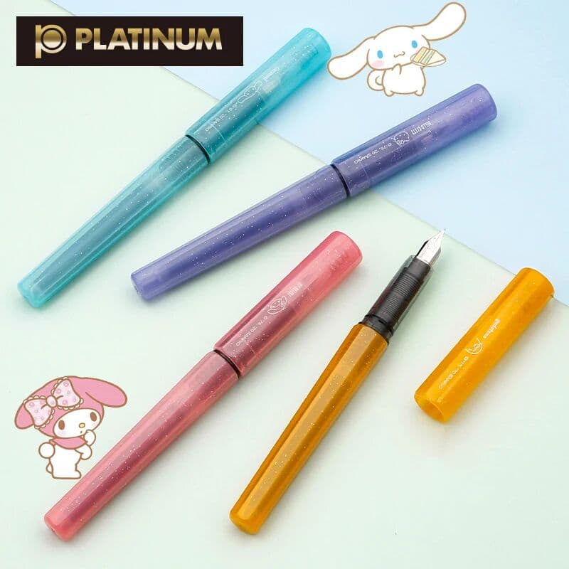 NONE 1Pc Japan PLATINUM Limited Fountain Pen PQ-200 Student Calligraphy Can Replace Ink Sac Student Supplies