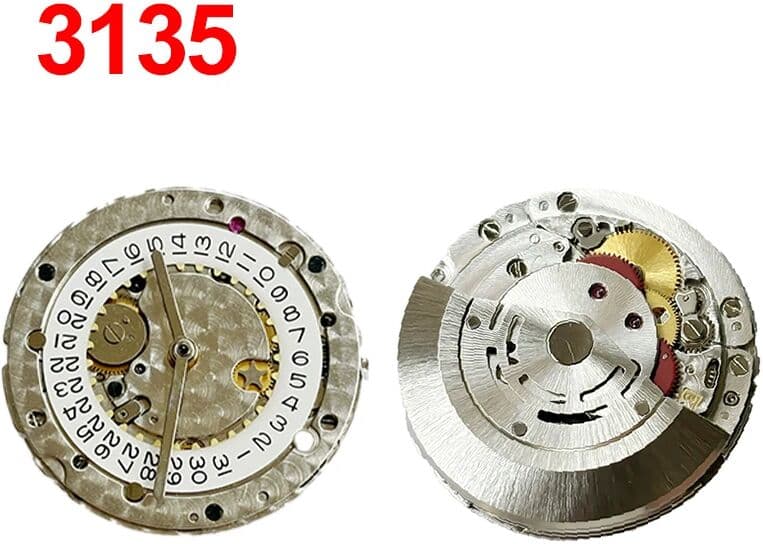 Geekthink Dandong VSF Super 3135 Automatic Mechanical Movement Blue Balance Wheel Watch Movement Replacement Accessories VS 3135