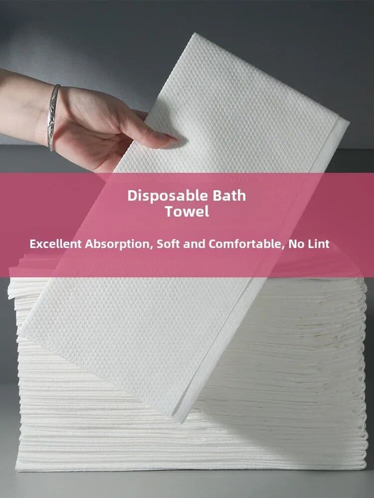 others Disposable Pearl Pattern Bath Towels for Hair Salon Beauty Salon Foot Massage One Time Use Non-Woven Fabric Towels