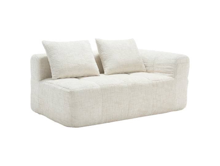 Sofa 2-Sitzer 158/90/60 cm Beige, 90x60x158 cm, Wohnzimmer, Sofas & Couches, Sofas, 2-Sitzer Sofas