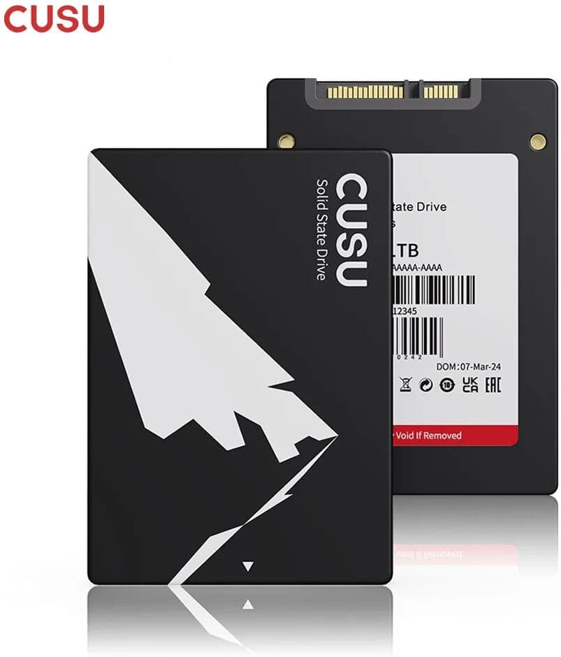 CUSU SSD SATA 512GB 1TB Hard Drive 2TB 4TB SSD 256GB 240GB 480GB 960GB 2.5 Hdd Solid State Disk for Laptop Desktop