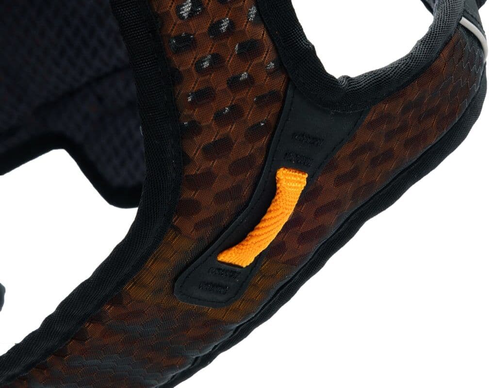 Non-stop Dogwear Rock Harness Long Black/Orange M M