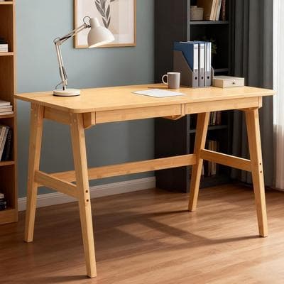 Modern Compact Writing Desk with Minimalist Design by GDFStudio