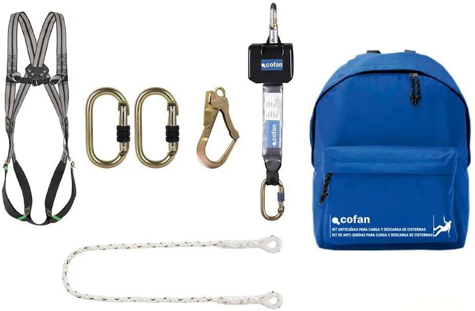 Cofan Kit Anticaídas Para Carga Y Descarga De Cisternas Multicolor One Size