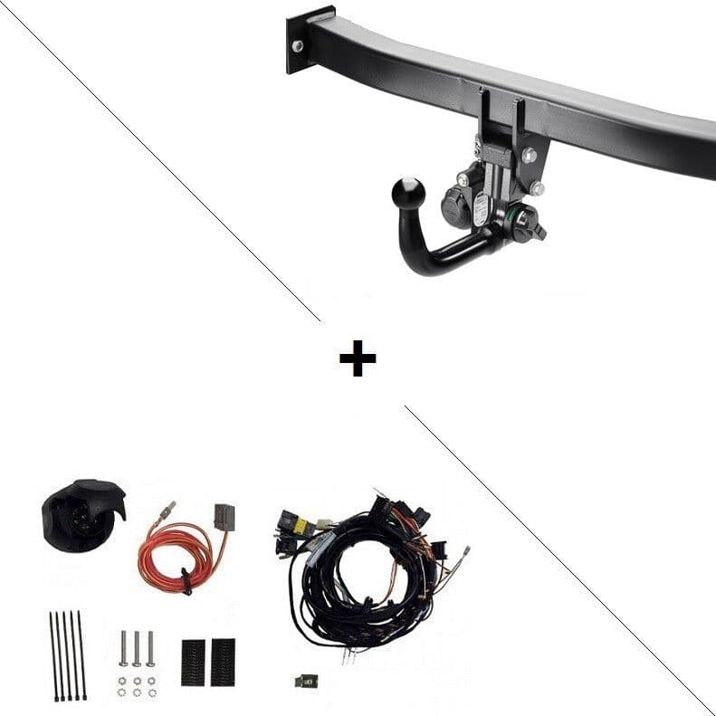 Attelage Citroën C4 X y compris hybride (09/2022-) RDSOV + Faisceau spécifique 7 broches Trail-Tec