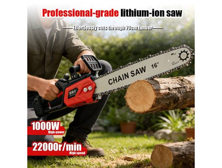 Makita – scie à chaîne électrique sans fil, 12 pouces, 16 pouces, outils électriques de coupe de bois rechargeables pour batterie 21V