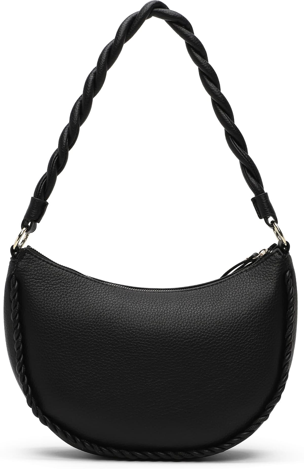 Beuteltasche EMILY & NOAH "Beutel E&N Lania", Damen, Gr. B/H/T: 30cm x 19cm x 8cm, schwarz (schwarz 100), Taschen Beuteltasche