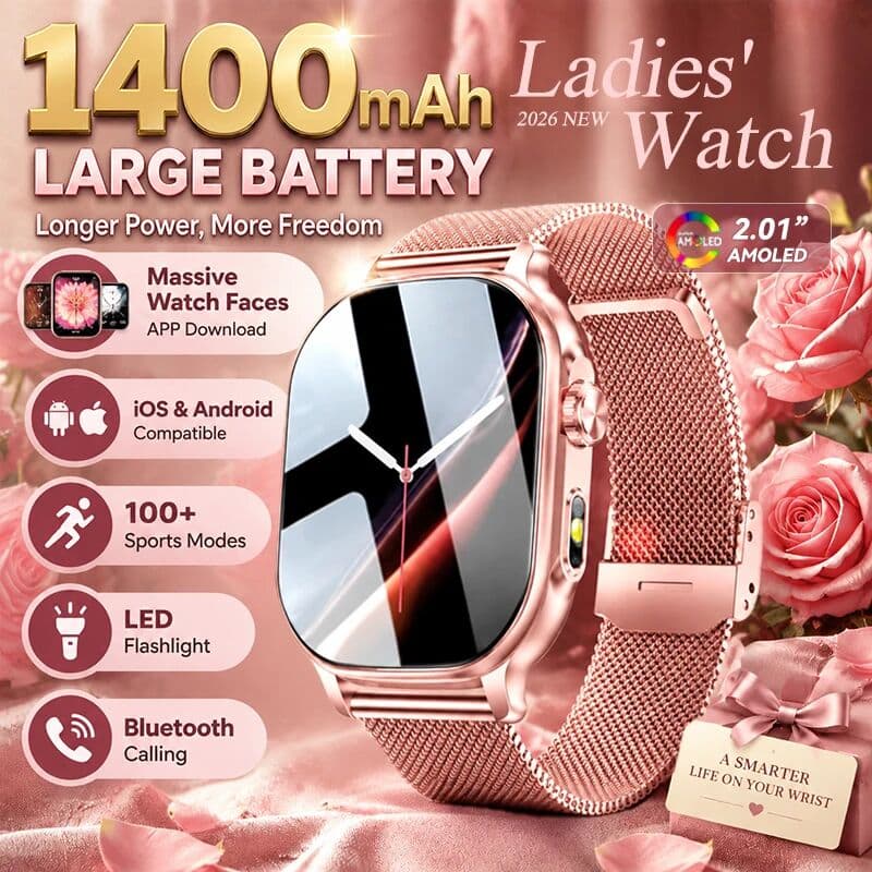 GUHUAVMI 2026  Smart Watches 2.01