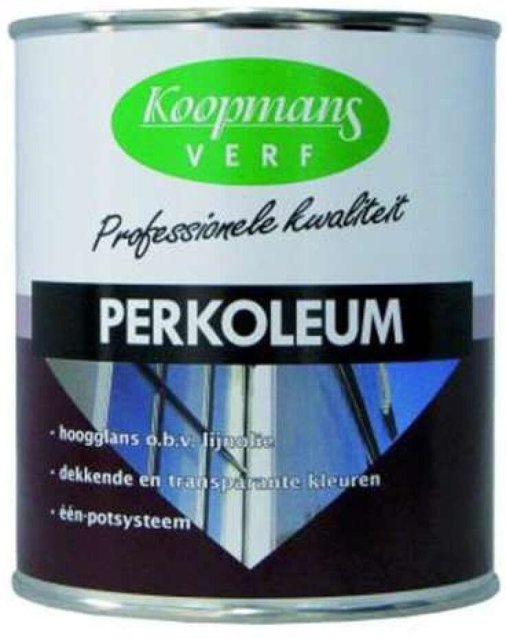 Koopmans Perkoleum Hoogglans Transparant - Donker Eiken