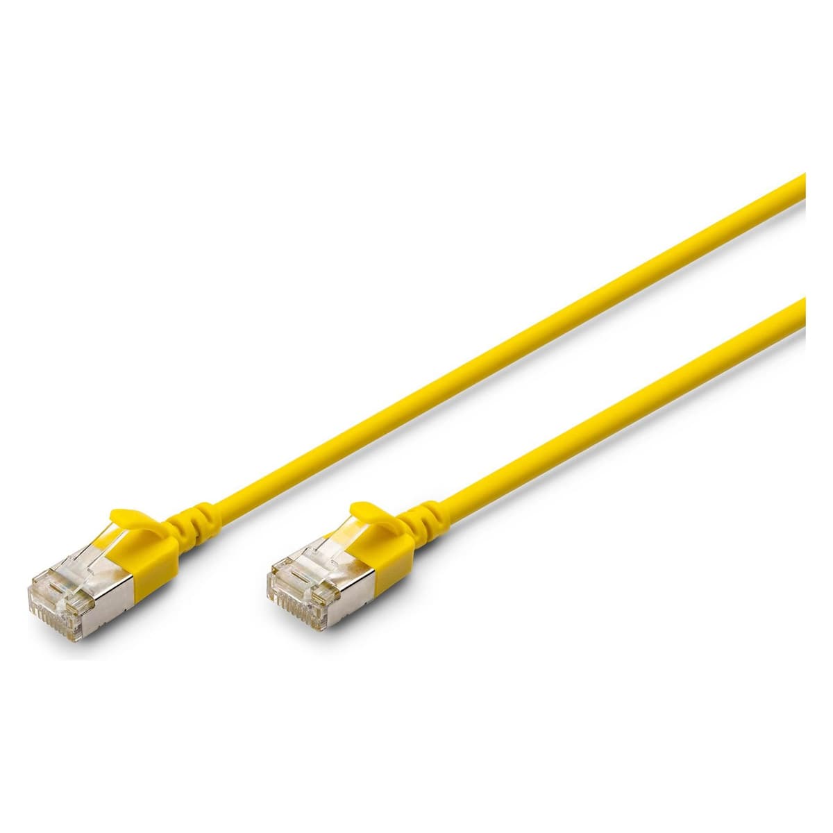 Digitus CAT 6A Klasse Ea, F/FTP, Twisted Pair Patchkabel, Cu, LSZH, AWG 32/7, Länge: 1,5 m, gelb (CAT6a, 1.50 m) (DK-1632-A-015S-Y)