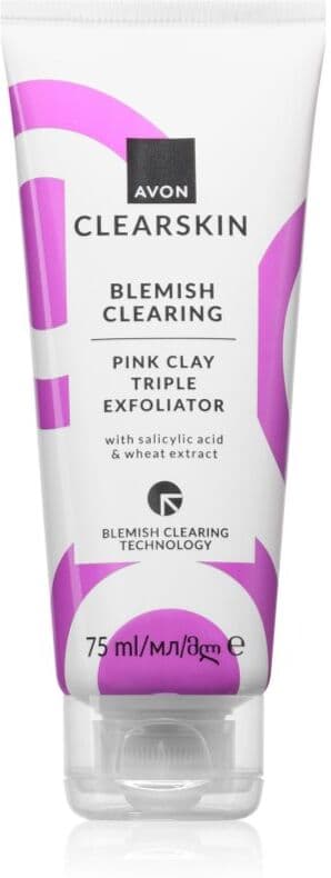 Avon Clearskin Blemish Clearing καθαριστική απολέπιση προσώπου κατά της ακμής 75 ml