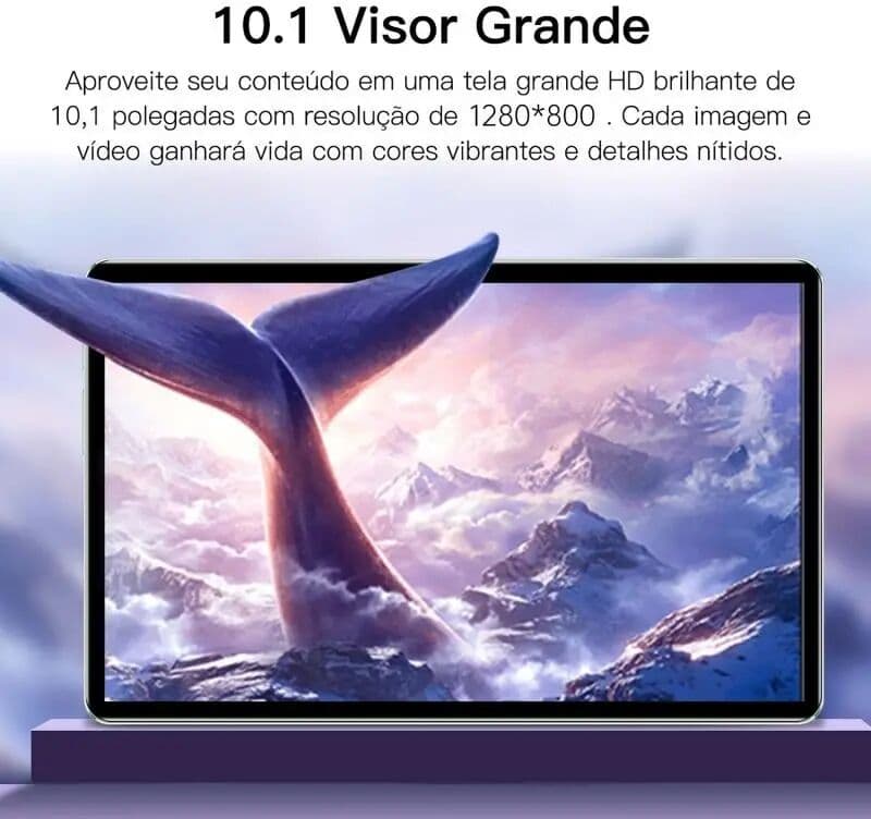 Qetupa 2026  Google Pad 10.1 Inch Tablets Octa Core 6GB RAM 128GB ROM Dual 4G LTE 5G WiFi Android Tablet PC 6000mAh