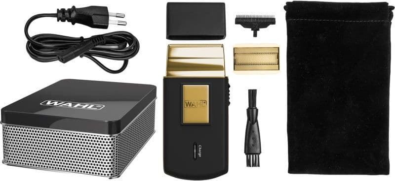Wahl Travel Shaver Gold Edition podróżna maszynka do golenia do zarostu 1 szt.