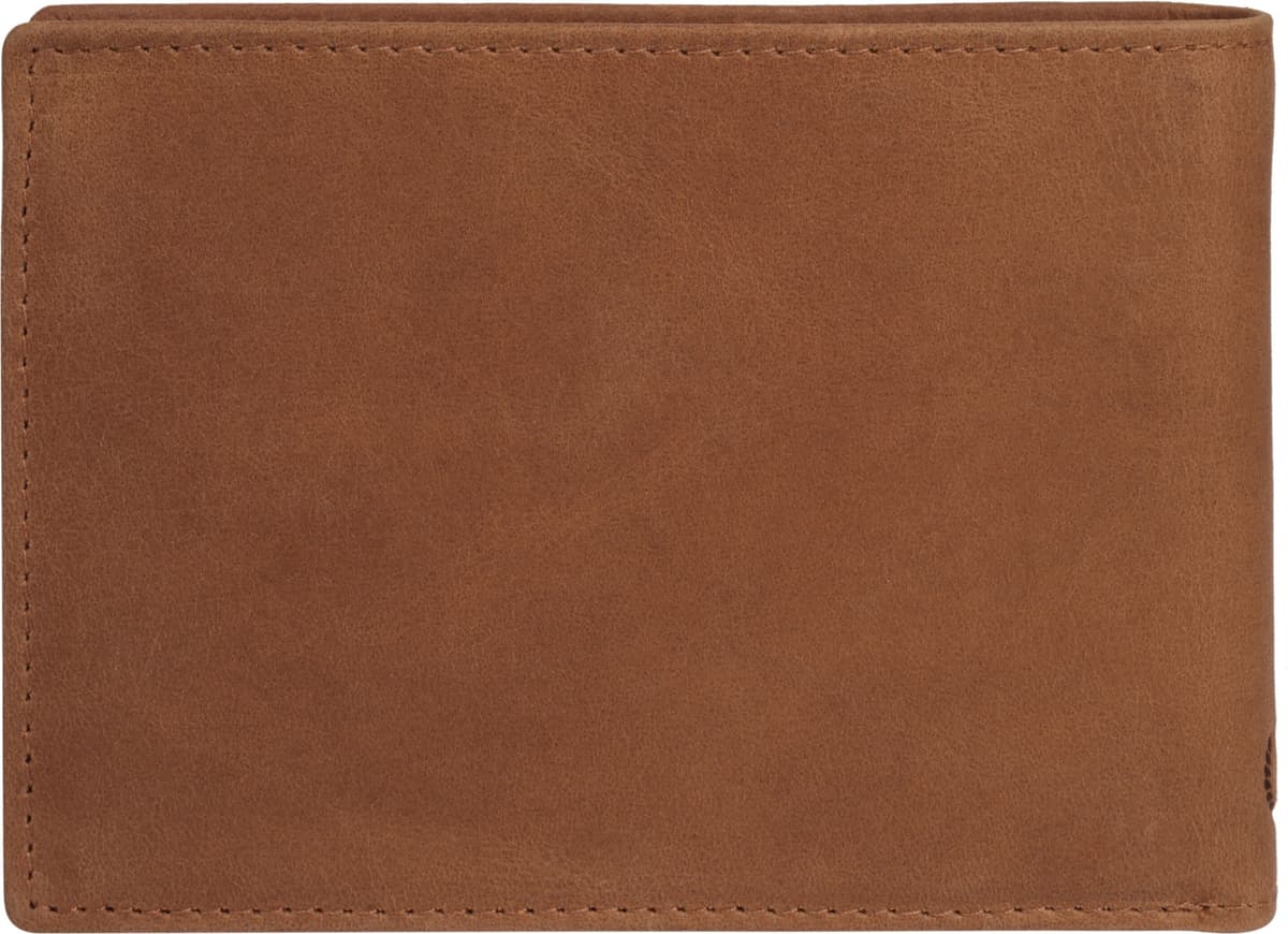 Geldbörse BUGATTI "BUGATTI Herren VOLO echt Leder", Herren, braun (cognac), Leder, leicht glänzend, unifarben, Kleinlederwaren Geldbörse, echt Leder cognac Einheitsgröße