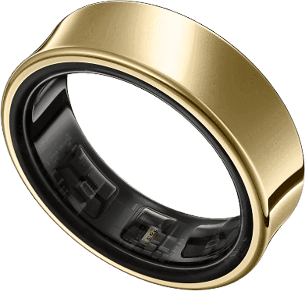 REACONDICIONADO Seminuevo Muy bueno Anillo Inteligente - Samsung Galaxy Ring, Tamaño 5 (15.7 mm), Oro, IA, Titanio, Batería hasta 7 días, BT 5.4, ANC