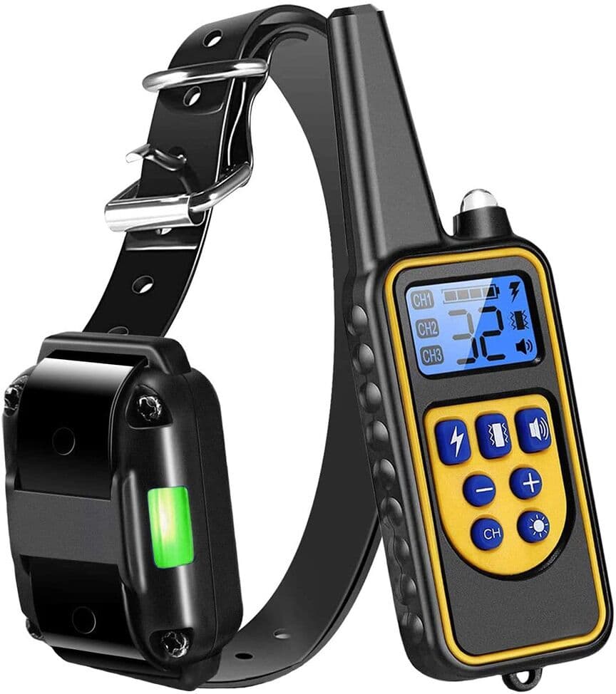 Collar de adiestramiento electrónico para perros