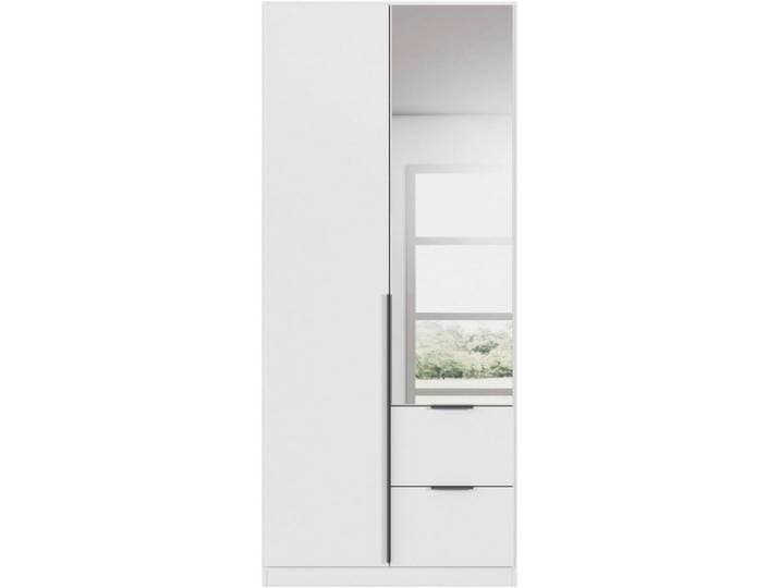 OTTO home Drehtürenschrank Kleiderschrank Schrank Garderobe AGORDO mit Dekor- oder Hochglanzfront (in zwei Griff-Farben, Breiten 91-360 cm) mit Außenschubkästen, in 7 Breiten und 2 Höhen MADE IN GERMANY