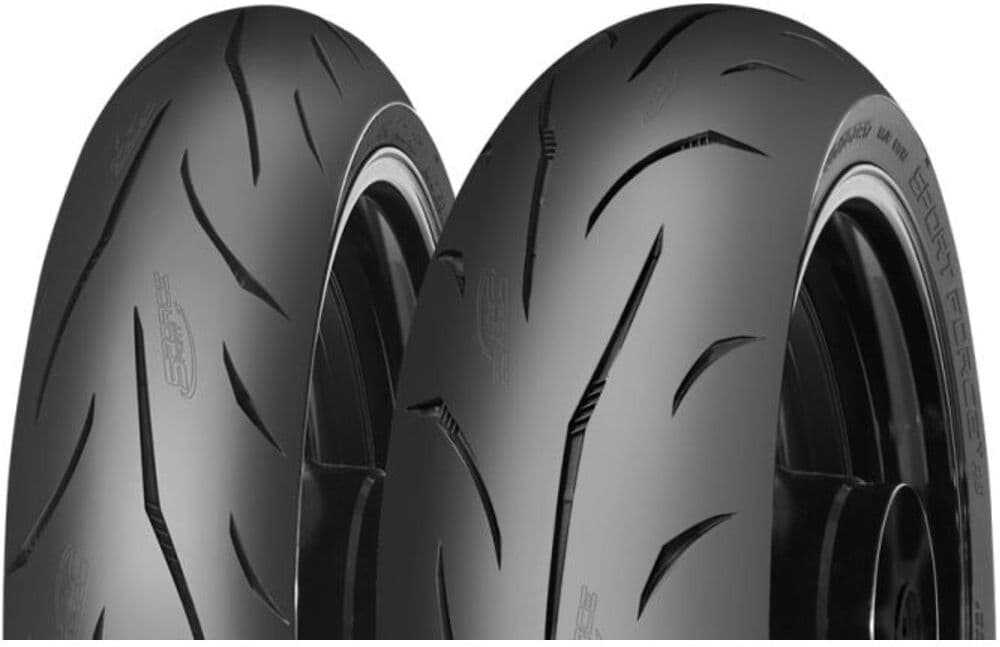 MITAS SPORT FORCE+ RS 180/55ZR17 TL, Motorradreifen hinten