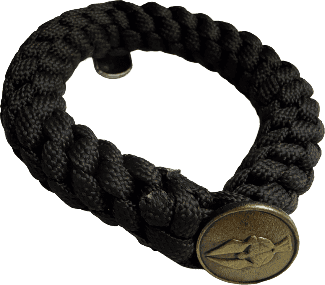 Övriga Tillverkare HLTD Paracordarmband Spartan/Skull  (Färg: Svart)