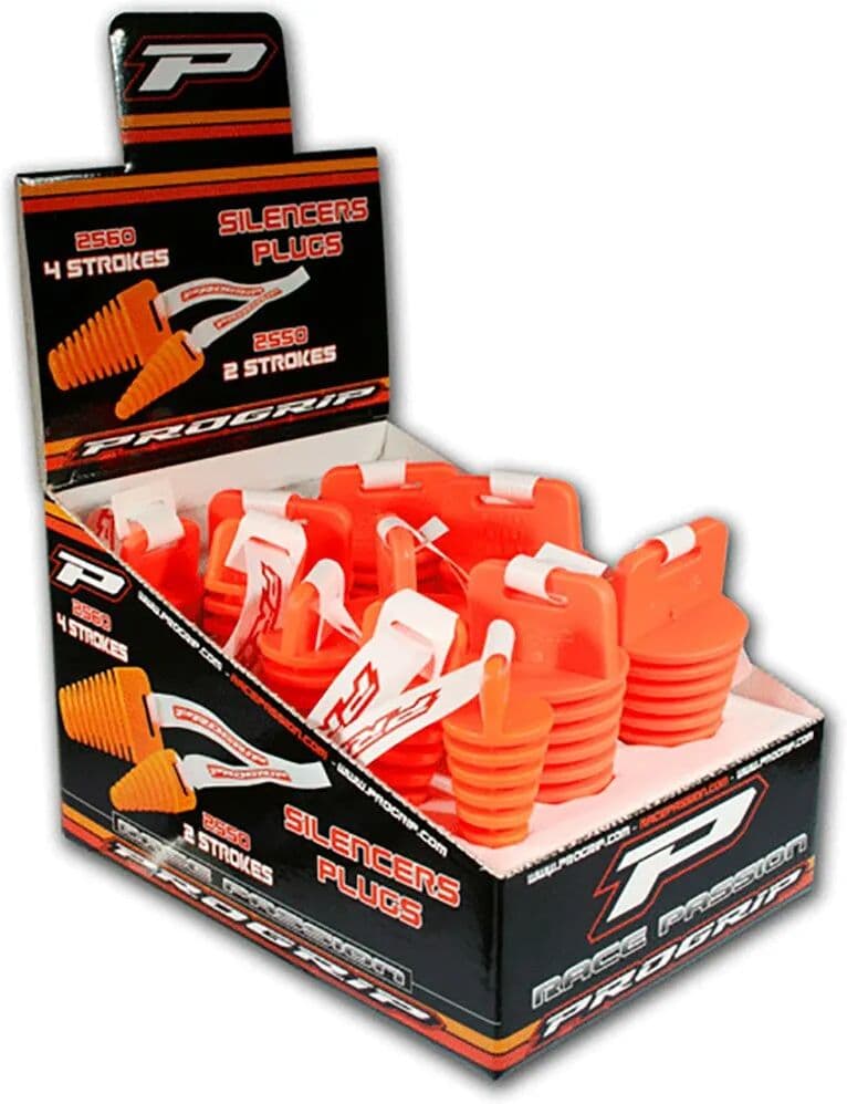 Progrip Tapón De Silenciador 2&4 Stroke Orange One Size
