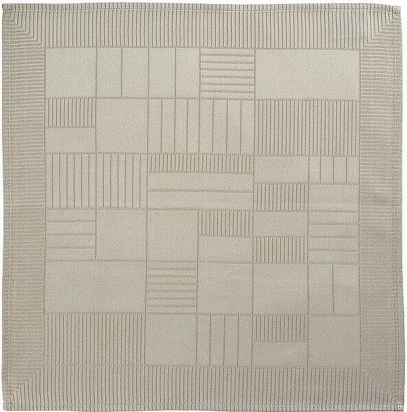 SANDER Tischdecke Lexie Damast 145x220cm Moonbeam camel EG