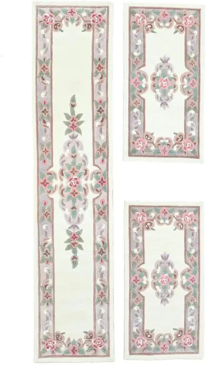 THEKO Vintageteppich  Ming ¦ beige ¦ Synthetische Fasern ¦ Maße (cm): B: 70 H: