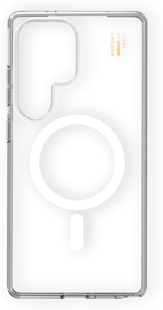 Samsung Galaxy S25 Ultra iDeal Of Sweden Clear Deksel - Trådløs Lading - Clear