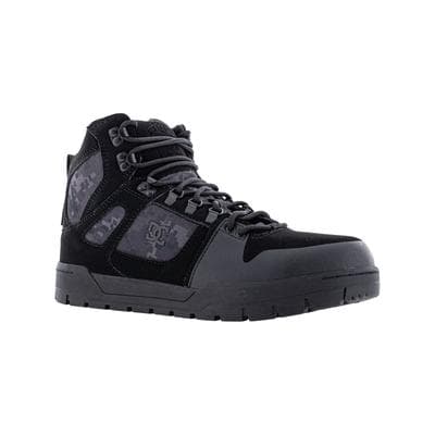 Sicherheitsschuh DC WORKCREW "Pure Safety" Gr. 40, schwarz (schwarz, grau), 40, Obermaterial: 50% Rindsleder Leather cow. 50% Lammleder LEL., Schuhe