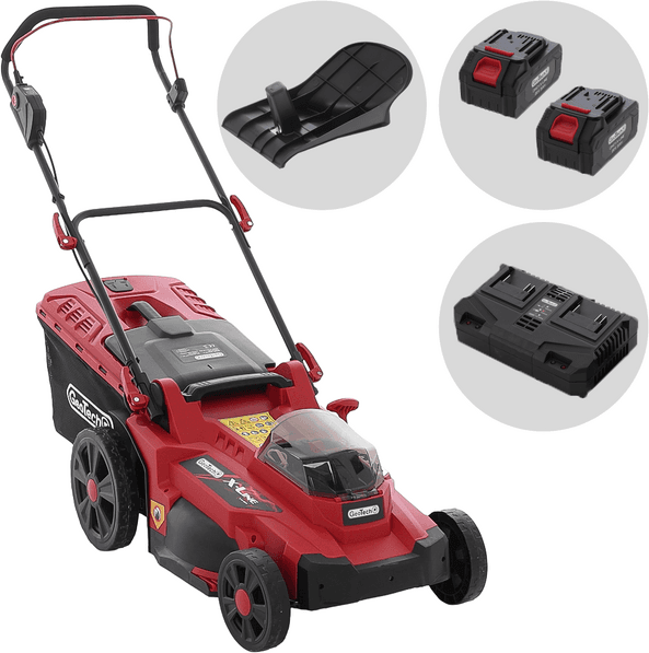 GeoTech X-Line LM-40V - Akku Rasenmäher - 40V/5Ah - Schnittbreite 43 cm