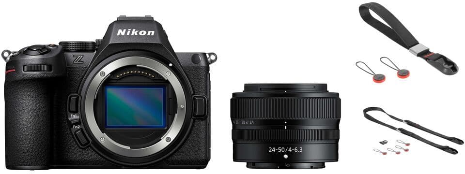 Nikon Z5 II + 24-50mm + free Peak Design Leash incl. Cuff hand strap