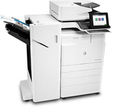 HP Färg LaserJet hanterad MFP E87660   Vit