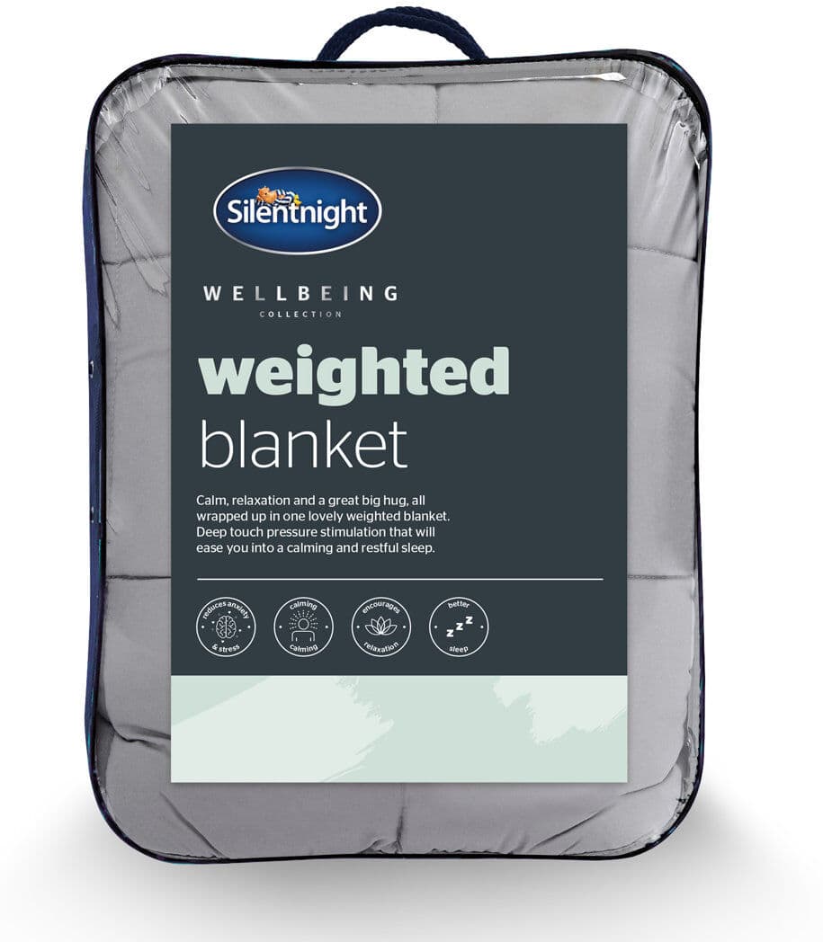Silentnight Wellbeing 6.8 Kg Weighted Blanket Olive 150cm W X 200cm L