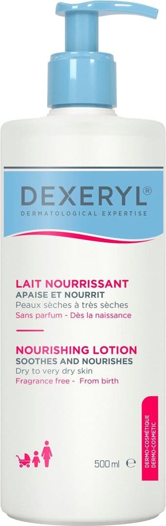 Ducray Loción Nutritiva Dexeryl 500 ml .