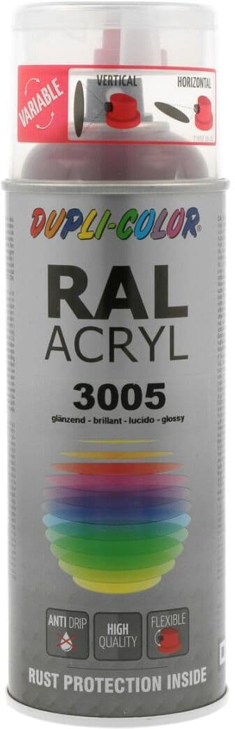european aerosols DUPLI-COLOR RAL 3005 weinrot glanz, 400 ml