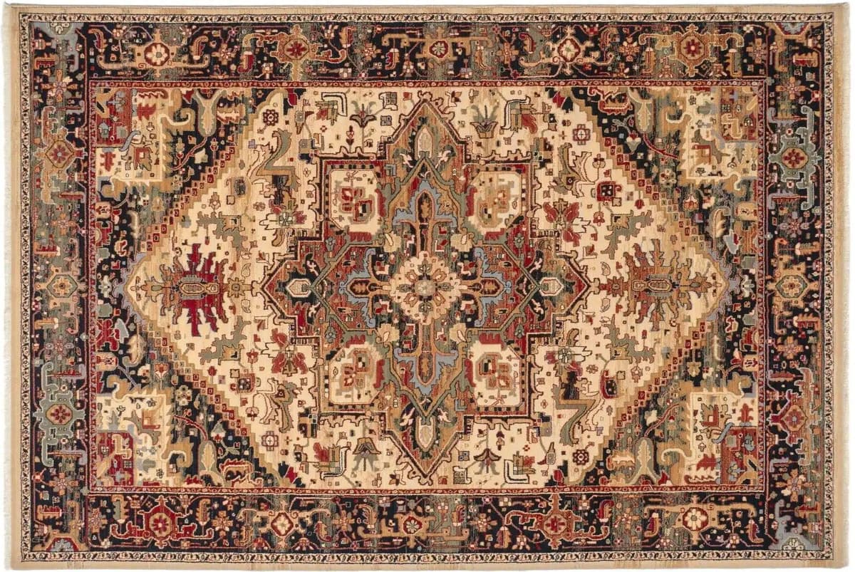 THEKO Wollteppich  Saharna ¦ beige ¦ Wolle ¦ Maße (cm): B: 60